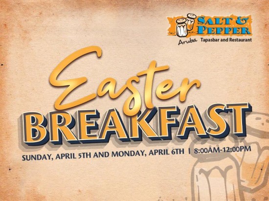 Easter Morning Breakfast Platter at Salt & Pepper